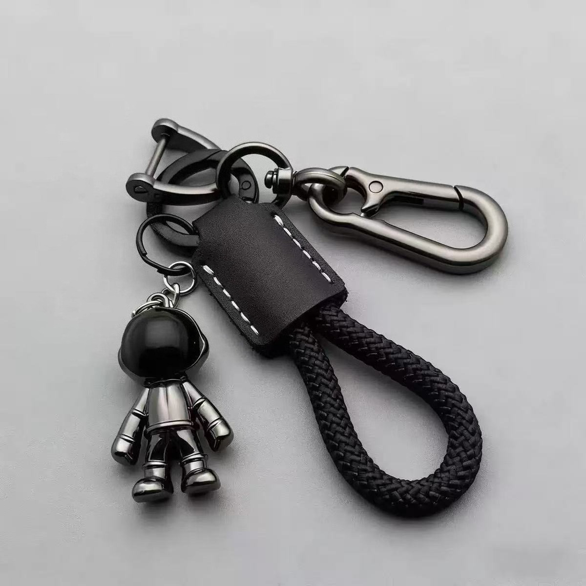 Initial Ring Custom - Brelok do kluczy z własnym logo,