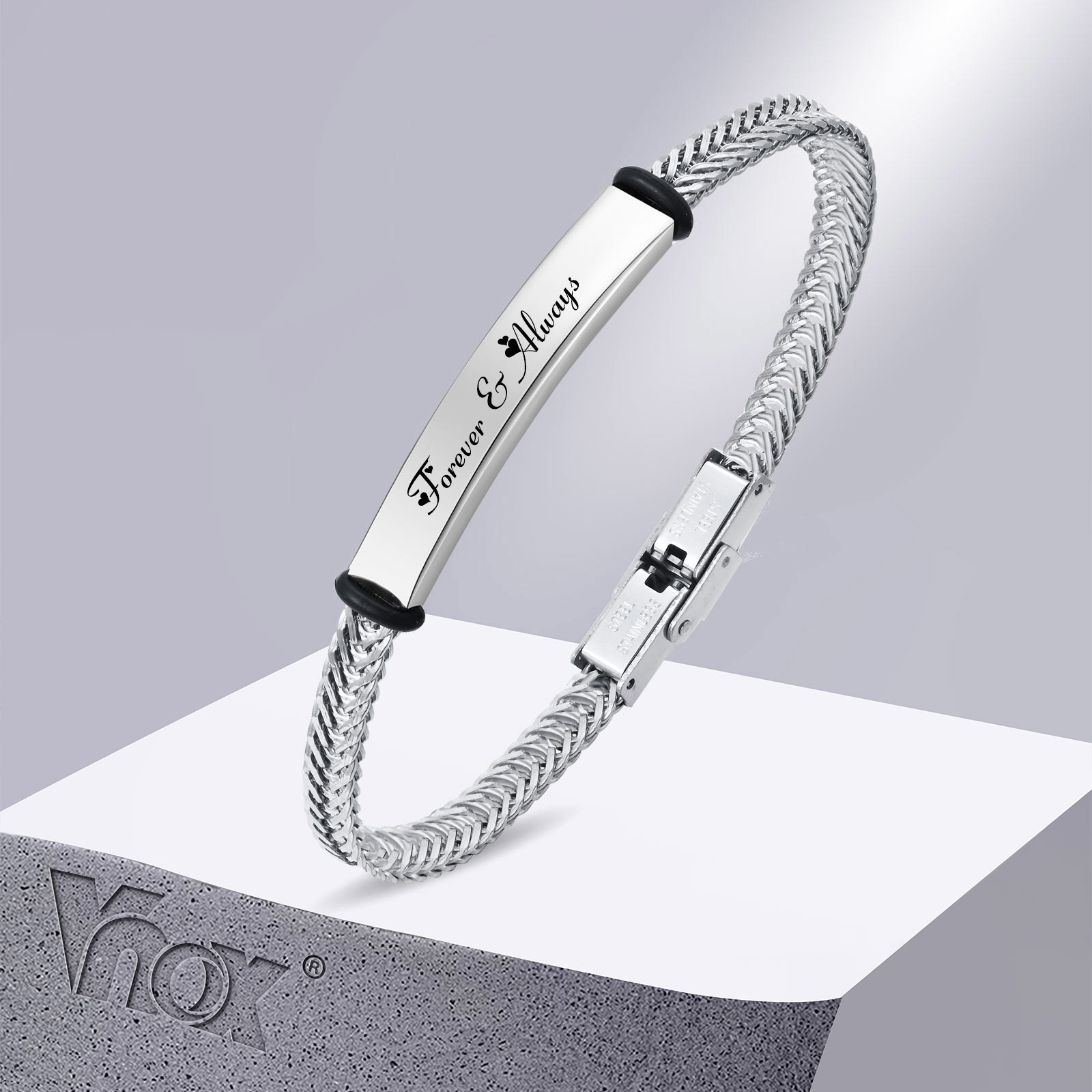 Coordinates Bracelet - Spersonalizowane bransoletki Vnox dla kobiet i