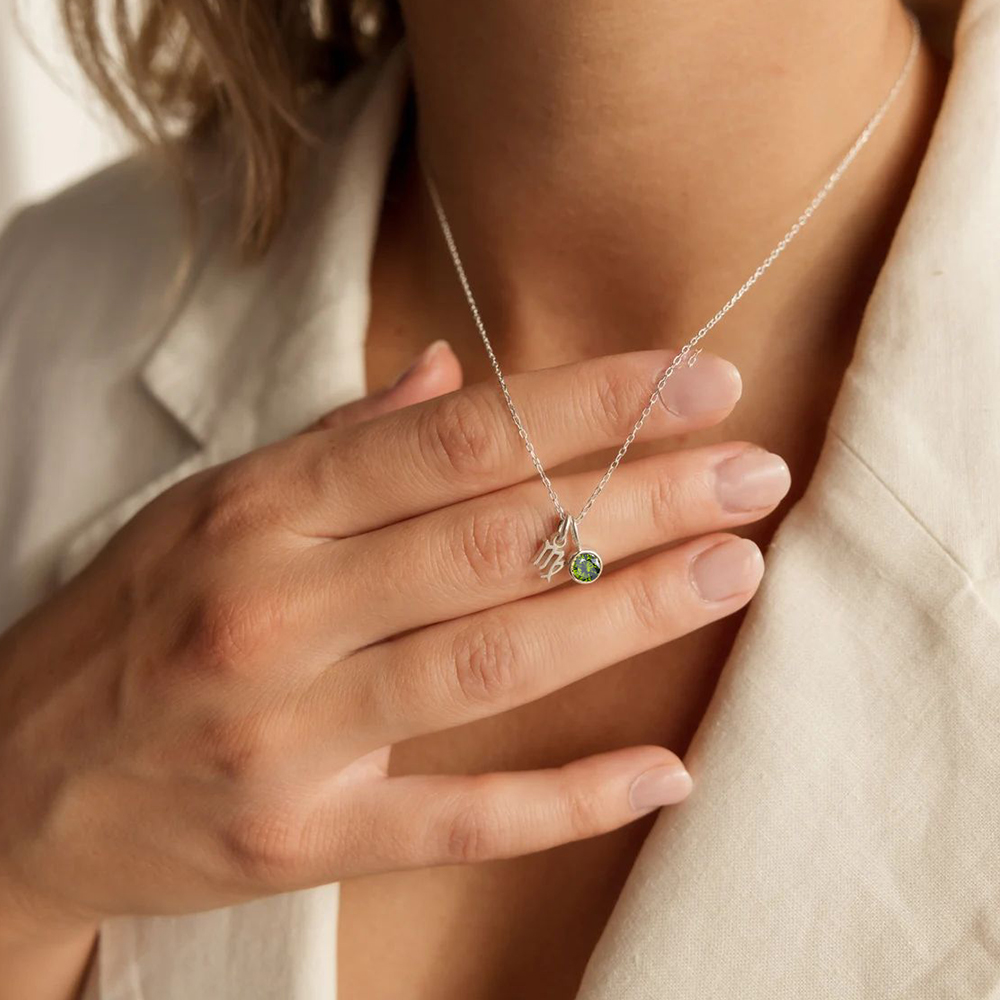 EMANCO Naszyjnik z podwójnym w – Birth Flower Necklace recenzja i cena