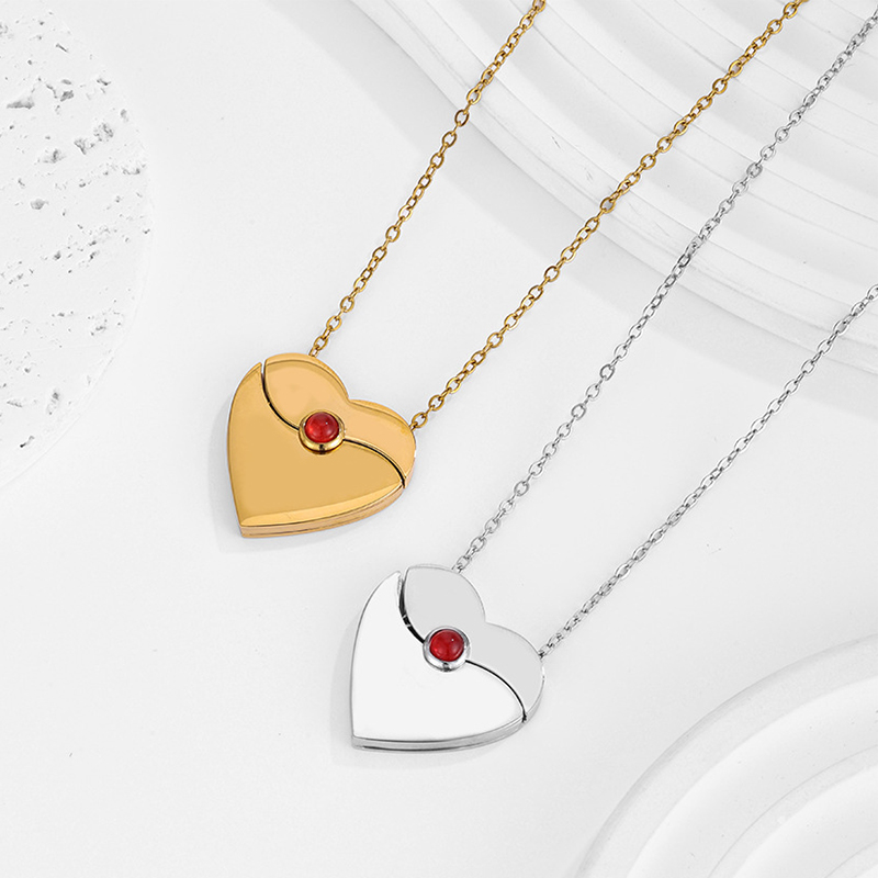 Naszyjnik z medalionem w kszta – Birth Flower Necklace recenzja i cena